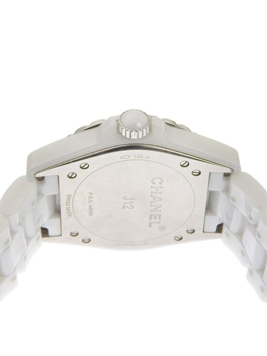 Chanel Diamond White Ceramic Watch main image 10